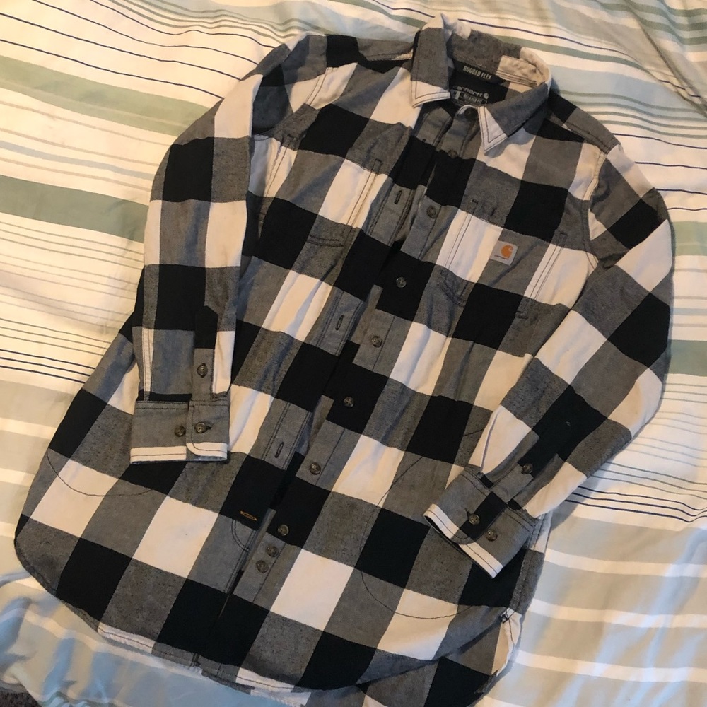 Carhartt womens tunic plaid